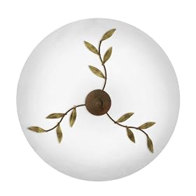 Eglo  86866A Catania, Antique-Brown-Gold, 3-Light Ceiling Light Fixture