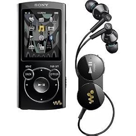 Sony NWZS764BLK 8GB S Series MP3 Player (Black): MP3 Players &amp; Accessories