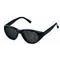 Sehr hochwertige Rasterbrille mit flexiblen Federb�geln Lochbrille, JG2, Pinhole Glasses,