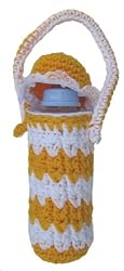Handmade Baby Bottle Holder (100% Crocheted by Hand)