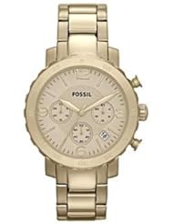 Fossil AM4422 Natalie Stainless Steel Watch Gold-Tone