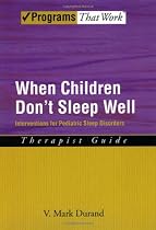 Pediatric Sleep Disorders: Therapist Guide