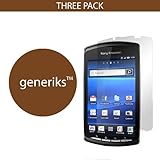 Generiks TM Sony Ericsson Xperia Play *Clear* Screen Protectors (3 Pack!!!) ....