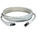 75ft QVS Plenum Rated SVGA HD15 M/F Triple Shielded Extension Cable