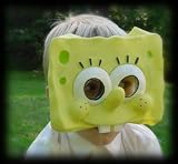 Economy Adult Costume Mask - Viacoms Sponge Bob Costume Adult Mask