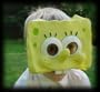 Economy Adult Costume Mask - Viacoms Sponge Bob Costume Adult Mask