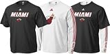 Miami Heat adidas Short/Long Sleeve T-Shirt Combo Pack