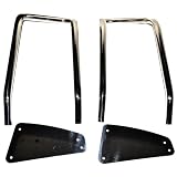 WARN 74820 Trans4mer Brush Guard - Stainless Steel by Warn
