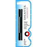 Sheaffer Skrip Ink Cartridges, Black, 2 Packs Of 5 Cartridges, Total 10 Cartridges (SR/96330)