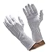 Extra-Long Cotton Gloves - Black or White
