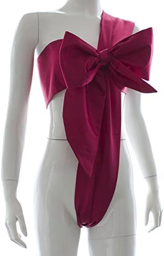 Epltion Hot Sexy Artificial Silk Floral One Shoulder Set and G-string Lingerie Set for Female