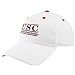 The Game South Carolina Gamecocks White Three Bar Classic Adjustable Hat