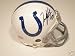Joseph Addai Autographed Indianapolis Colts Riddell Mini Helmet