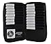 Leatherboss Credit Card Holder Tall Wallet with All Around Zipper - Black 7