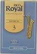 Rico Royal Baritone Saxophone #3 Reeds