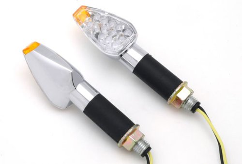 Kawasaki ZX6 ZX7 ZX9 ZX10 ZX14 Clear LED TURN SIGNALS