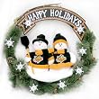 Baltimore Orioles 20" Team Snowman Wreath - Baseball Sports Merchandise