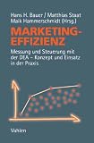 Produkt-Bild: Marketingeffizienz: Messung und Steuerrung mit der DEA - Konzept und Einsatz in der Praxis