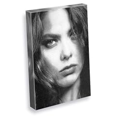 ORNELLA MUTI - Canvas Print (A4 - Signed by the Artist) #js006