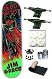 Deathwish Jim Greco Rock The Hammer Complete Skateboard Deck New On Sale