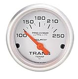 Auto Meter 4357 Ultra-Lite Short Sweep Electrical Transmission Temperature Gauge