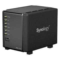 Synology DS411Slim NAS-System (6,4 cm (2,5 Zoll), 4-Bay Diskless, 1,6GHz, SATA, USB 2.0)