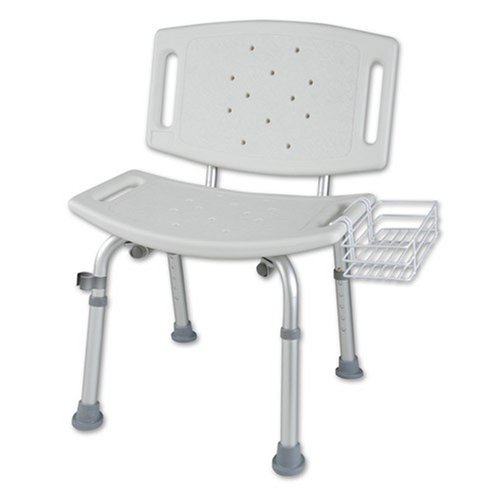 HealthPersonalCare: Aquasense Adjustable Bath Chair, Ivory