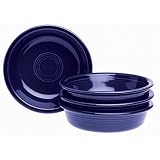 Fiesta Cobalt 851 19-Ounce Medium Bowls, Set of 4 by Fiesta