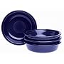 Fiesta Cobalt 851 19-Ounce Medium Bowls, Set of 4
