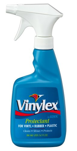 Lexol 1215 Vinylex Protectant for Vinyl, Rubber, and Plastic - 1/2 liter, pack of 6