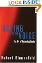 Acting with the Voice: The Art of Recording Books