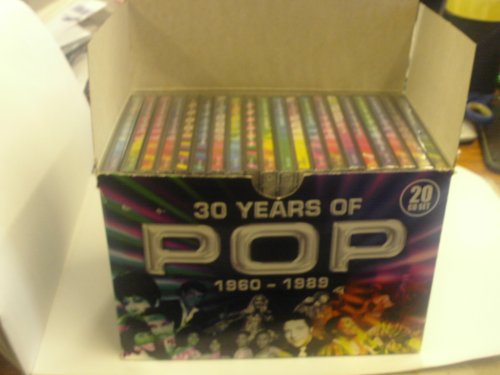 CD-Charts  Music : 30 years of pop / 1960-1989 /  cd box set