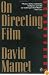 On Directing Film