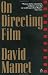 On Directing Film