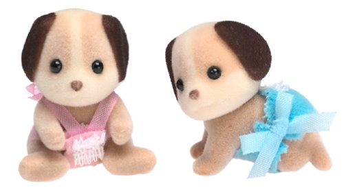 Childrens Toyshop  Toys : Calico Critters: Beagle Dog Twins