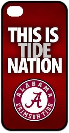 NCAA Alabama Crimson Tide This is Tide Nation IPHONE 4/4S Best Rubber+PC Cover Case By Every New Day