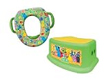 Sesame Street Potty and Step Stool Combo Set, Framed Friends