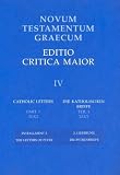 Greek-English New Testament-PR-FL/OE: Volume 4: Catholic Letters: Installment 2: The Letters of Peter