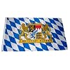 Fahne Freistaat Bayern L�wen mit Schrift 90 x 150 cm