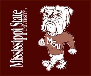 Buy Mississippi State Bulldogs NCAA Classic Collection Blanket Throw (60x50) by Biederlack