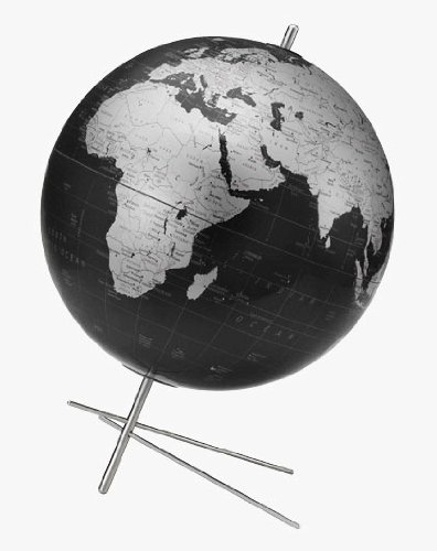 Childrens Toyshop  Toys : Mikado Globe - Slate Gray Ocean (12")