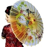 Authentic Oriental Costume Parasol (diff than pictured)