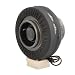 LED Wholesalers GYO2401 6-Inch 206 CFM Air Duct Inline Centrifugal Hydroponic Exhaust Fan