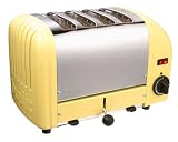 Dualit 4-Slice Toaster, Canary Yellow