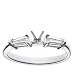 Platinum Bar-Style Baguette Diamond Engagement Ring Setting (1/2 ct tw, I, I1)