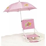 Beach Chair with Umbrella Fish by Downeast Concepts