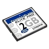  : Kingston CF/2GB-S 2 GB ElitePro CompactFlash Card (Retail Package)