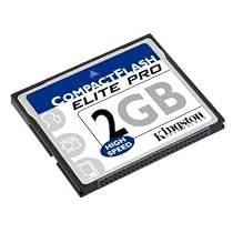 Kingston CF/2GB-S 2 GB ElitePro CompactFlash Card (Retail Package)