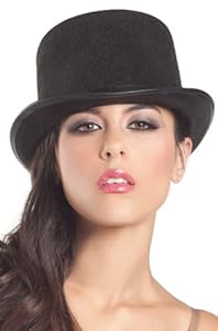 Be Wicked Women's Top Hat, Black, One Size
