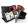 Tuff-Luv Bi-Axis Napa Leather Case Cover for Apple iPad - Black